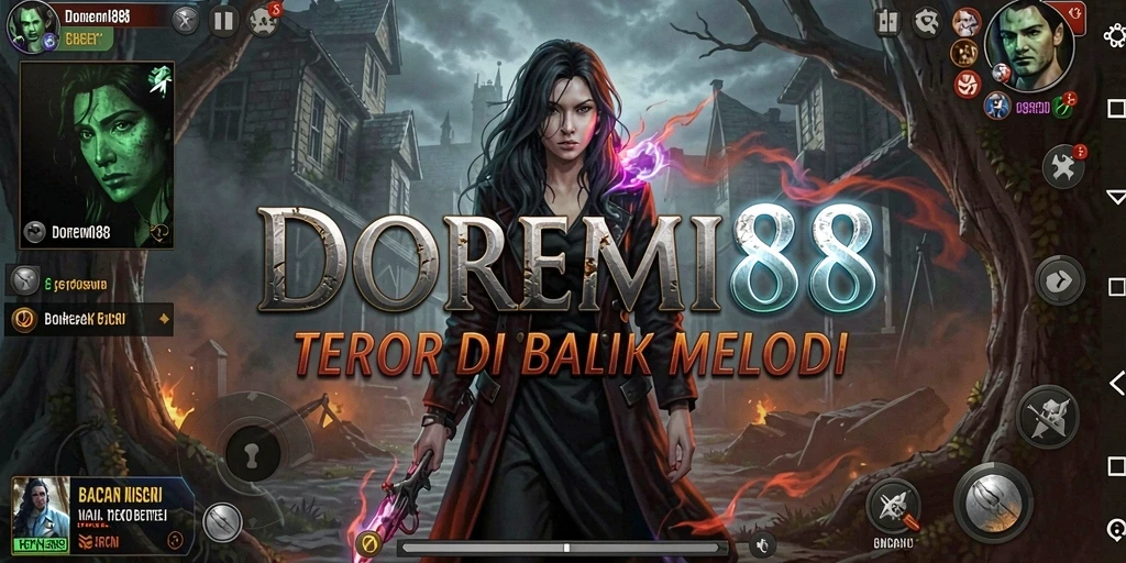 Tangkapan layar dari gameplay DOREMI88 yang mengerikan dan mendebarkan.