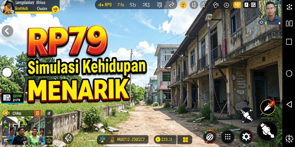 Tampilan screenshot gameplay RP79 yang menarik dan interaktif.