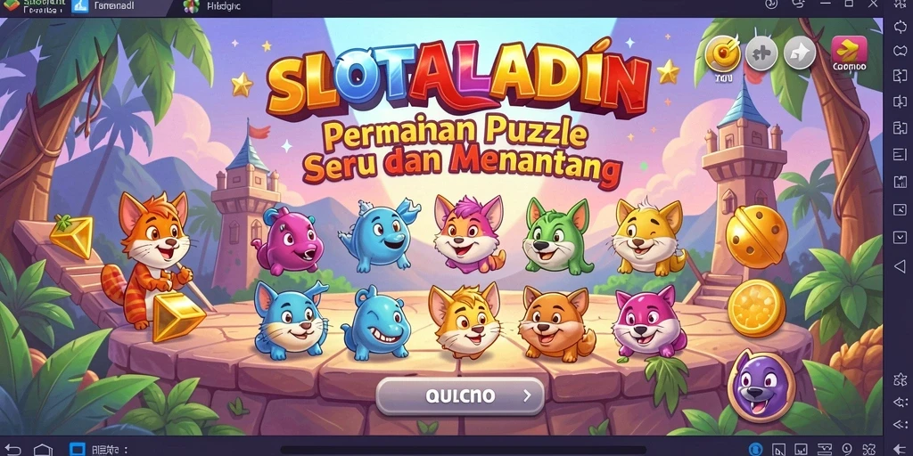 SLOTALADIN menampilkan gameplay Puzzle yang menarik dan penuh tantangan.